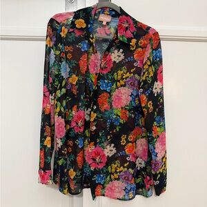 Show Me Your MuMu Multicolor Floral Top